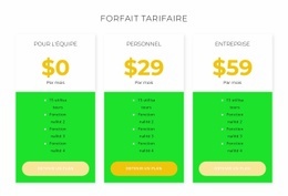 Nouveaux Tarifs Modèles Html5 Réactifs Gratuits