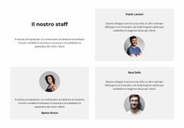 È Il Nostro Personale - Bellissimo Design Del Sito Web
