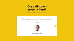 Due Testimonianze In Slider Modello CSS Gratuito