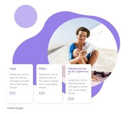 Il Modello HTML5 Più Creativo Per La Migliore Palestra All'Aperto