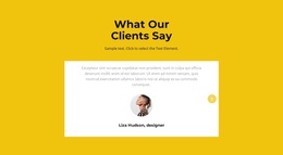 Awesome Joomla Template For Two Testimonials In Slider