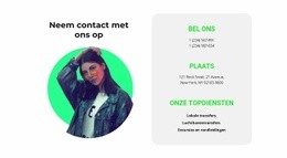Alle Contactinformatie - Creatieve Multifunctionele Sjabloon