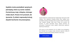 Oszałamiający Motyw WordPress Dla Tekst Demonstracyjny W Kolumnach