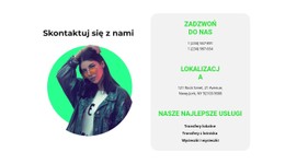 Wszystkie Informacje Kontaktowe Podstawowy Szablon HTML Z CSS