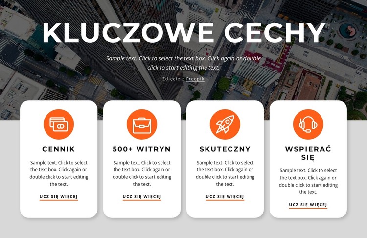 Tworzymy unikalne aplikacje Szablon HTML