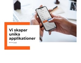 Vi Skapar Unika Applikationer