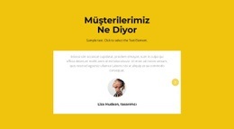 Kaydırıcıda Iki Referans - Güzel Bir Sayfalık Şablon