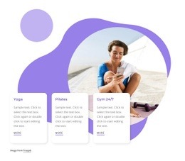 Web Page Design For Best Outdoor Gym