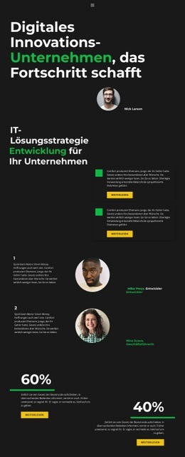 Digitale Zukunft – Ultimative HTML5-Vorlage