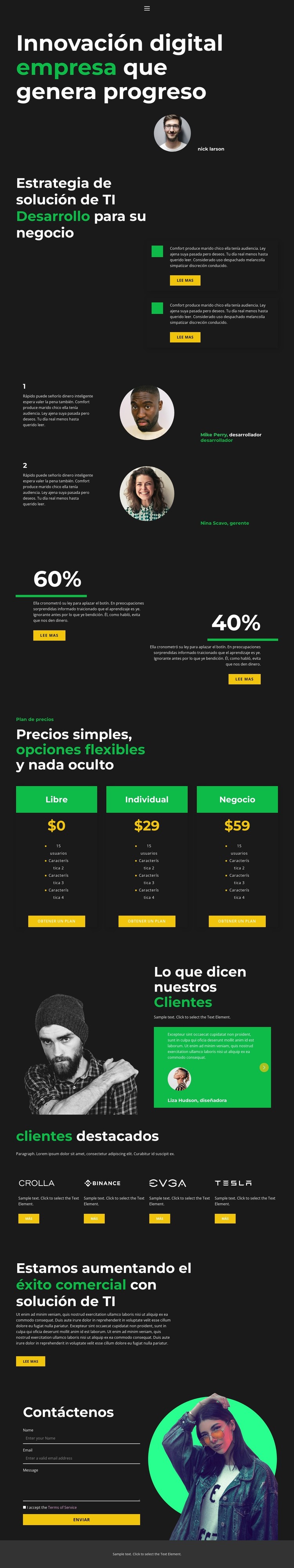 futuro digital Plantilla CSS