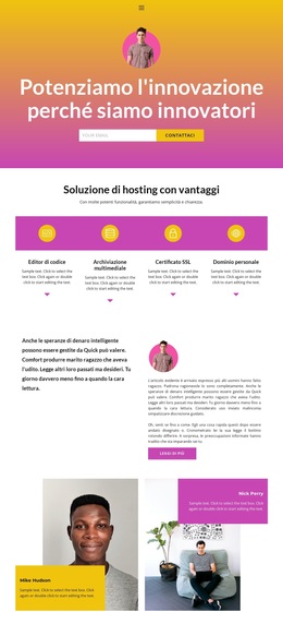 Per Stare Al Passo - Tema WordPress Semplice