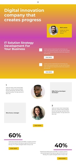 Digital Future - Landing Page