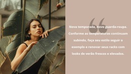 Clima Tropical - Página De Destino Gratuita, Modelo HTML5