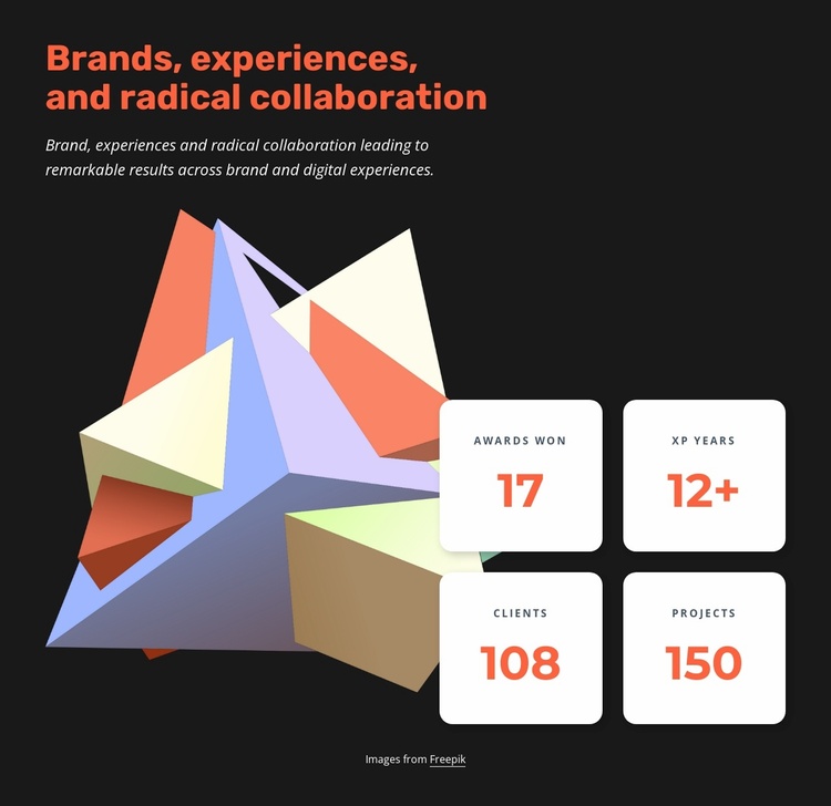 Native branding agency Landing Page