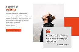 Il Segreto Della Felicità - Bellissimo Modello Di Raccolta Di Colori