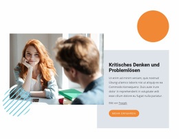 Kritisches Denken – Funktionale Einseitenvorlage