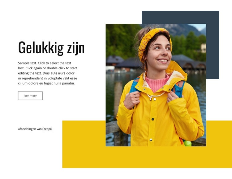 Reizen maakt ons blij Html Website Builder