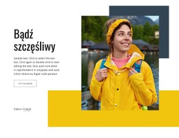 Kolumna Szablonu Siatki CSS Dla Podróże Nas Uszczęśliwiają