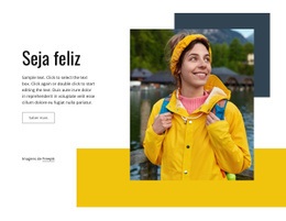 Viajar Nos Deixa Felizes - Construtor De Sites