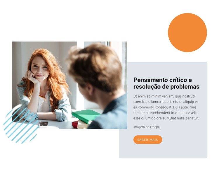 Pensamento crítico Template CSS