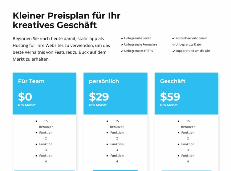 Das bedeutet Preise Joomla Vorlage