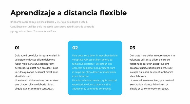 tu trabajo principal Plantillas de creación de sitios web