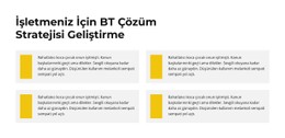 Birkaç Görev Yapmak Temel CSS Şablonu