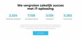 Dit Betekent Succes - Gratis Downloadsjabloon Voor Één Pagina