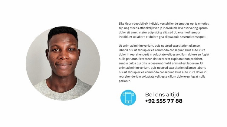 Om de bal aan het rollen te krijgen Website Builder-sjablonen