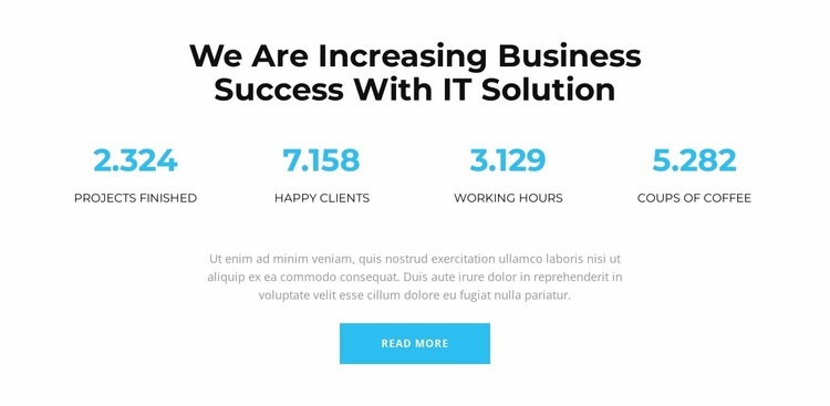 This means success Web Page Design