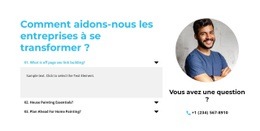 Conception De Site Web Pour Questions À Tout Moment