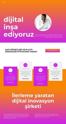 Sadece Enerji - HTML5 Şablonu Ilhamı