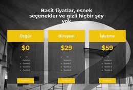 Kişisel Fiyatlandırmanızı Seçin Inşaatçı Joomla