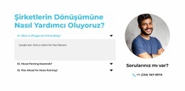 Sorular Her Zaman - Herhangi Bir Cihaz Için Web Sitesi Oluşturucu