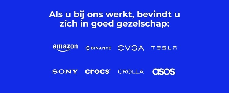 Wij zijn gespecialiseerd in het bouwen van merken Website ontwerp