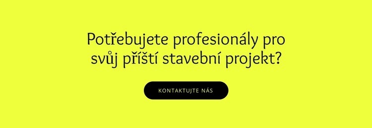 Stavební projekty pro vaše Téma WordPress