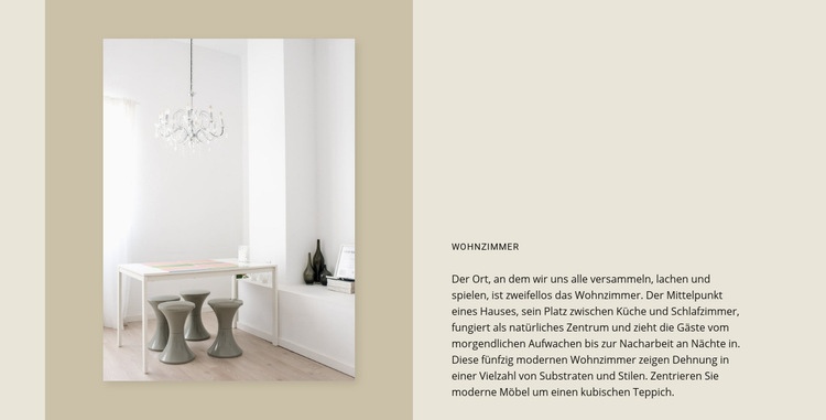 Exklusive Möbel Website design