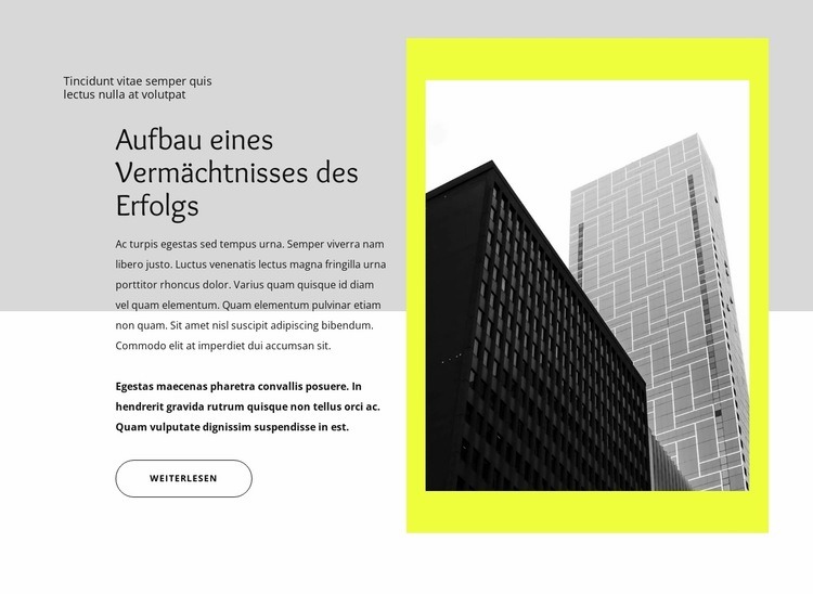 Anlegerbeziehungen Landing Page