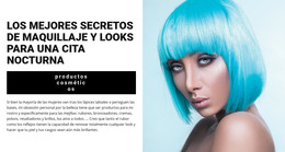 Look Brillante Para La Fiesta: Plantilla Web HTML