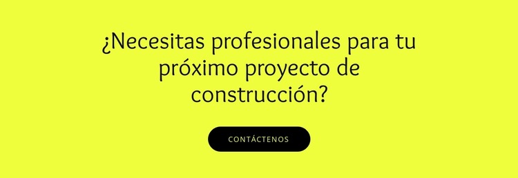 Proyectos de construcción para su Plantilla Joomla