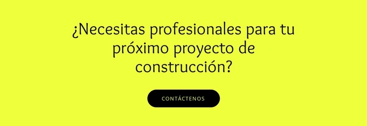 Proyectos de construcción para su Tema de WordPress