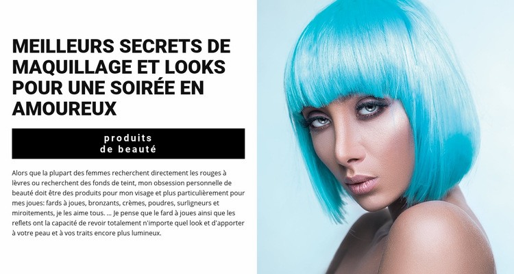 Look lumineux pour la fête Conception de site Web