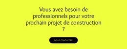 Projets De Construction Pour Votre