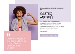 Restez Motivé - Webpage Editor Free