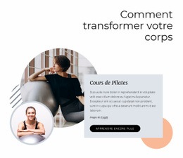 Comment Transformer Votre Corps - Maquette De Conception Web