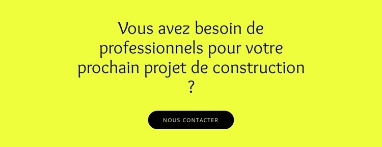 Projets de construction pour votre Maquette de site Web