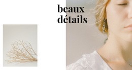 Détails Des Bijoux - Modèles De Sites Web