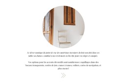 Décoration D'Intérieur Modèle D'Une Seule Page