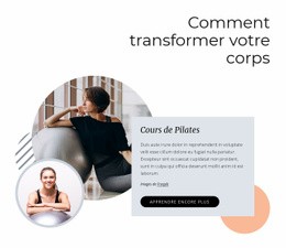 Modèle D'Une Page Exclusif Pour Comment Transformer Votre Corps