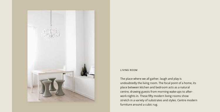 Exclusive furniture Homepage Design
